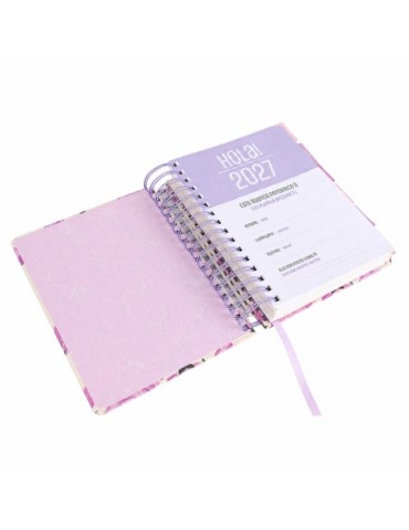 AGENDA IBI "BLOSSOM" DIA POR HOJA 2027